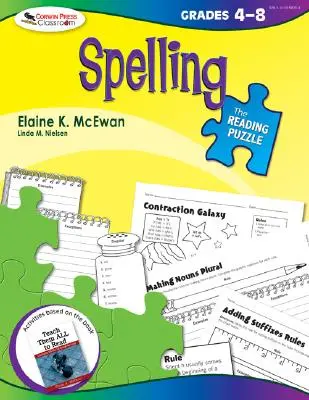 Le casse-tête de la lecture : l'orthographe, 4e à 8e année - The Reading Puzzle: Spelling, Grades 4-8