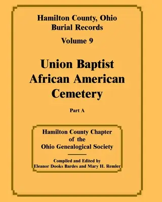 Comté de Hamilton, Ohio, Registres des sépultures Volume 9 partie a - Hamilton County, Ohio, Burial Records Volume 9 part a