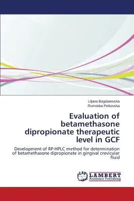 Évaluation du niveau thérapeutique du dipropionate de bétaméthasone dans la GCF - Evaluation of betamethasone dipropionate therapeutic level in GCF