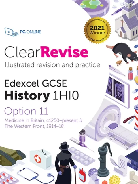 ClearRevise Edexcel GCSE History 1HI0 Medicine in Britain (en anglais) - ClearRevise Edexcel GCSE History 1HI0 Medicine in Britain