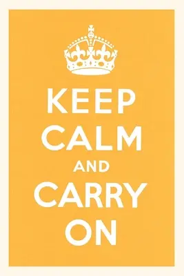 Journal d'époque Gardez votre calme et continuez - Vintage Journal Keep Calm and Carry On