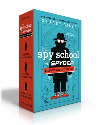 Collection de romans graphiques L'école des espions contre Spyder (coffret) : L'école des espions le roman graphique ; Le camp des espions le roman graphique ; L'école des espions maléfiques le roman graphique. - The Spy School vs. Spyder Graphic Novel Collection (Boxed Set): Spy School the Graphic Novel; Spy Camp the Graphic Novel; Evil Spy School the Graphic