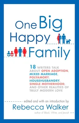 Une grande famille heureuse : 18 écrivains parlent de l'adoption ouverte, du mariage mixte, de la polyamorie, de l'union libre, de la maternité célibataire et d'autres réalités. - One Big Happy Family: 18 Writers Talk About Open Adoption, Mixed Marriage, Polyamory, Househusbandry, Single Motherhood, and Other Realities