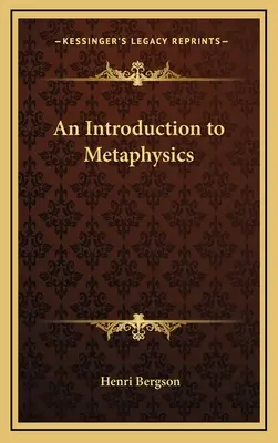 Introduction à la métaphysique - An Introduction to Metaphysics