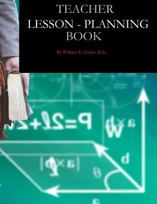 Livre de planification des leçons pour les enseignants : Une aide à l'enseignant avec 132 pages au format 8.5 x 11