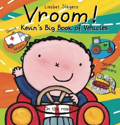 Vroom ! Le grand livre des véhicules de Kevin - Vroom! Kevin's Big Book of Vehicles