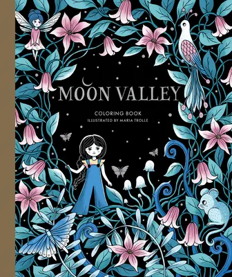 Livre de coloriage de la vallée de la lune - Moon Valley Coloring Book