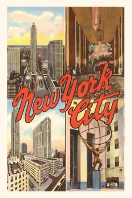 Journal d'époque Vues de la ville de New York - Vintage Journal Views of New York City