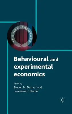 Économie comportementale et expérimentale - Behavioural and Experimental Economics