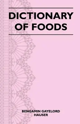 Dictionnaire des aliments - Dictionary of Foods