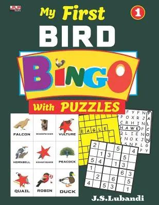 Mon premier BINGO avec PUZZLES, Vol.1 - My First BIRD BINGO with PUZZLES, Vol.1