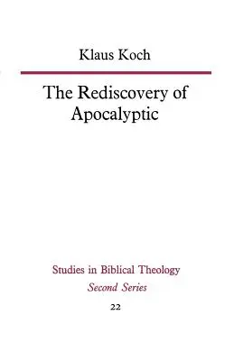 La redécouverte de l'apocalyptique - The Rediscovery of Apocalyptic