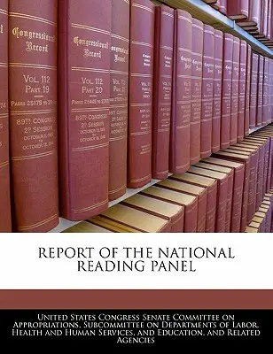 Rapport du comité national de lecture - Report of the National Reading Panel