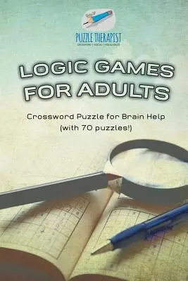 Jeux de logique pour adultes Mots croisés pour aider le cerveau (avec 70 puzzles&nbsp;!) - Logic Games for Adults Crossword Puzzle for Brain Help (with 70 puzzles!)