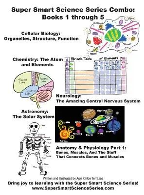 Collection Super Smart Science Combo Book : 1 à 5 - Super Smart Science Series Combo Book: 1 through 5