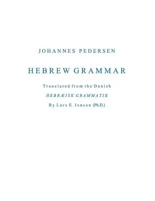 Grammaire hébraïque - Hebrew Grammar