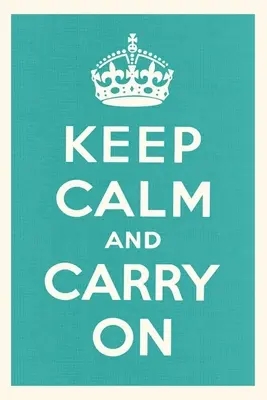 Journal d'époque Gardez votre calme et continuez - Vintage Journal Keep Calm and Carry On