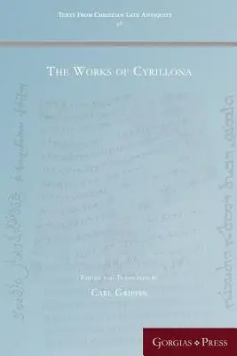 Les œuvres de Cyrillona - The Works of Cyrillona
