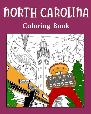 Livre à colorier de la Caroline du Nord - North Carolina Coloring Book