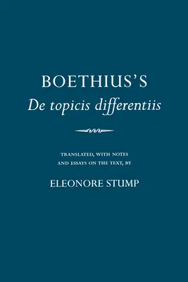 Le De Topicis Differentiis de Boèce 