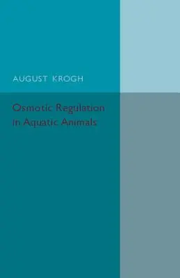 Régulation osmotique chez les animaux aquatiques - Osmotic Regulation in Aquatic Animals