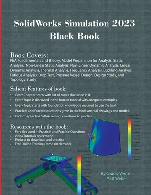 Livre noir SolidWorks Simulation 2023 - SolidWorks Simulation 2023 Black Book