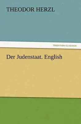 Der Judenstaat. Anglais - Der Judenstaat. English