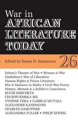 Alt 26 : La guerre dans la littérature africaine d'aujourd'hui - Alt 26 War in African Literature Today