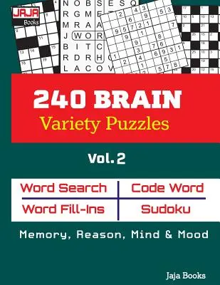 240 Casse-tête de variétés BRAIN ; Vol. 2 - 240 BRAIN Variety Puzzles; Vol. 2