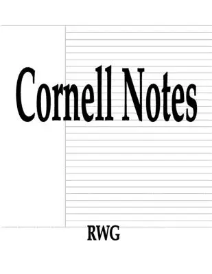 Notes Cornell : 100 Pages 8.5 X 11 - Cornell Notes: 100 Pages 8.5 X 11