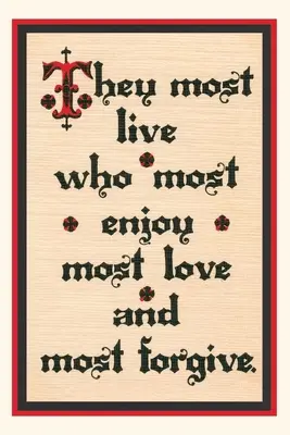 Journal Vintage Apprécier, Aimer, Pardonner - Vintage Journal Enjoy, Love, Forgive