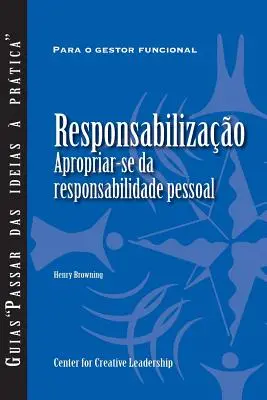 La responsabilité : S'approprier ses responsabilités (portugais pour l'Europe) - Accountability: Taking Ownership of Your Responsibility (Portuguese for Europe)