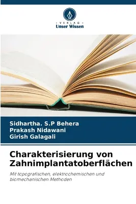 Charakterisierung von Zahnimplantatoberflchen (en anglais) - Charakterisierung von Zahnimplantatoberflchen