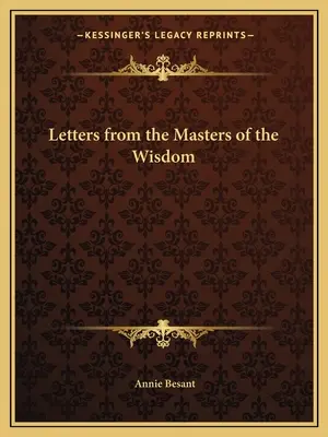 Lettres des maîtres de la sagesse - Letters from the Masters of the Wisdom