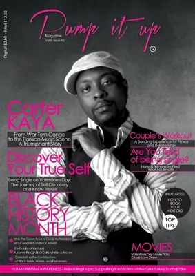 Pump it up Magazine - Carter Kaya - Du Congo déchiré par la guerre à la scène musicale parisienne Une histoire triomphante ! Célébration du Mois de l'histoire des Noirs et plus encore ! - Pump it up Magazine - Carter Kaya - From War-Torn Congo to the Parisian Music Scene A Triumphant Story!: Celebrating Black History Month and More!