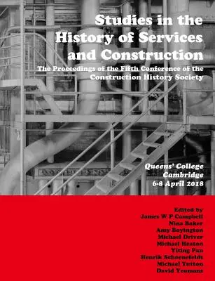 Études sur l'histoire des services et de la construction - Studies in the History of Services and Construction