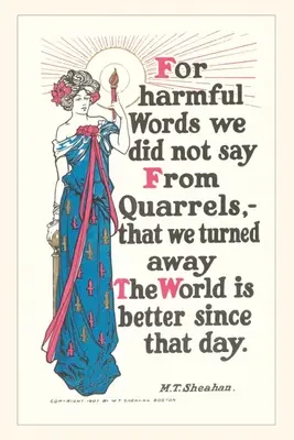 Journal d'époque Ne vous disputez pas - Vintage Journal Don't Quarrel