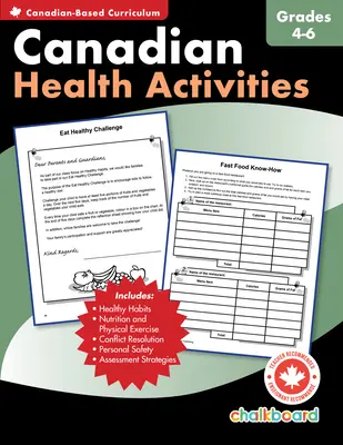 Activités sur la santé au Canada de la 4e à la 6e année - Canadian Health Activities Grades 4-6