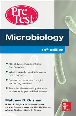 Auto-évaluation et révision du pré-test de microbiologie - Microbiology Pretest Self-Assessment and Review