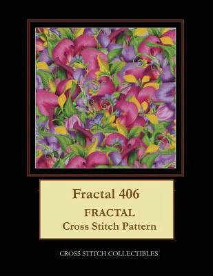 Fractal 406 : modèle de point de croix fractal - Fractal 406: Fractal Cross Stitch Pattern