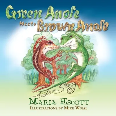 L'anole vert rencontre l'anole brun, une histoire d'amour - Green Anole Meets Brown Anole, A Love Story