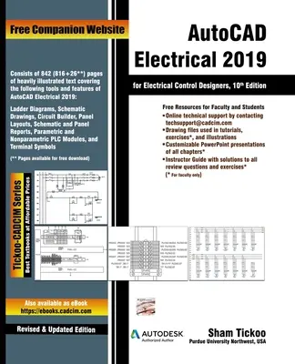 AutoCAD Electrical 2019 pour les concepteurs de commandes électriques, 10e édition - AutoCAD Electrical 2019 for Electrical Control Designers, 10th Edition