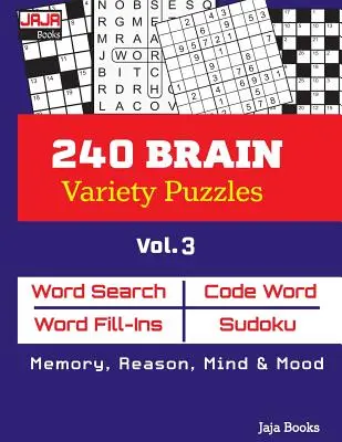 240 Casse-tête de variété BRAIN : Vol. 3 - 240 BRAIN Variety Puzzles: Vol. 3