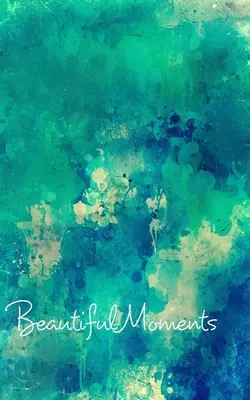 Journal des beaux moments - Page vierge (vert abstrait) - Beautiful Moments Blank Page Write In Journal (Green Abstract)