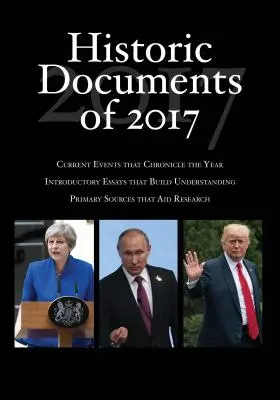 Documents historiques de 2017 - Historic Documents of 2017