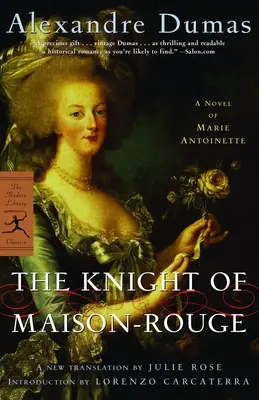 Le Chevalier de Maison-Rouge : Un roman de Marie-Antoinette - The Knight of Maison-Rouge: A Novel of Marie Antoinette