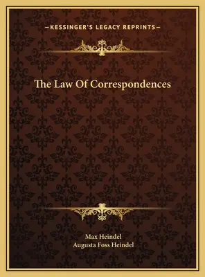 La loi des correspondances - The Law Of Correspondences