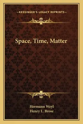Espace, temps, matière - Space, Time, Matter