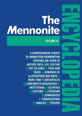 Mennonite Encyclopedia/ Vol 4 : Volume 4 - Mennonite Encyclopedia/ Vol 4: Volume 4