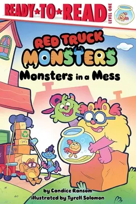 Des monstres en pagaille : Prêt-à-lire niveau 1 - Monsters in a Mess: Ready-To-Read Level 1